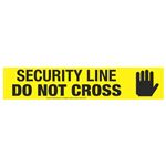 Security Line Do Not Cross (Graphic) Tape